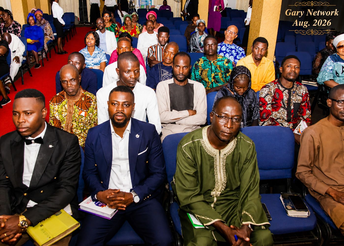 Attendees gathered for the Network's inauguration