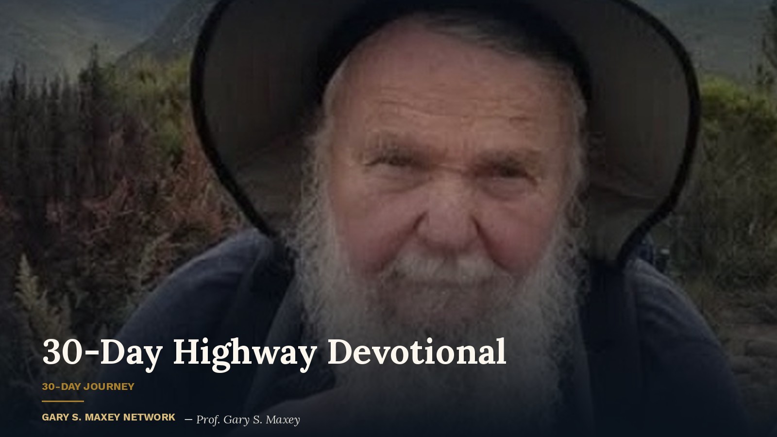 30-Day Highway Devotional