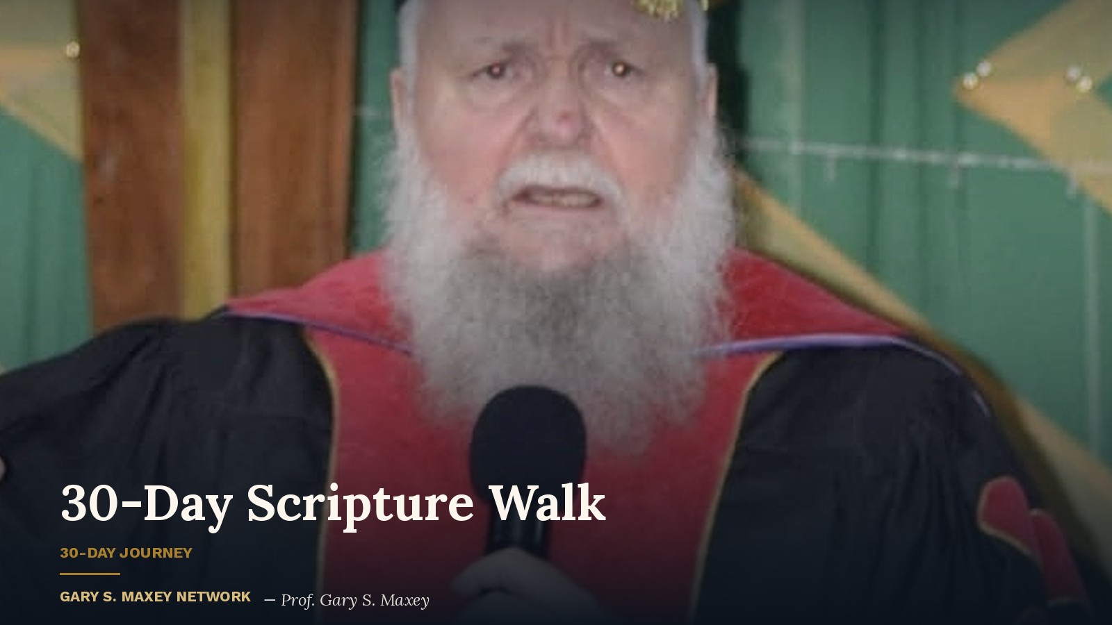30-Day Scripture Walk